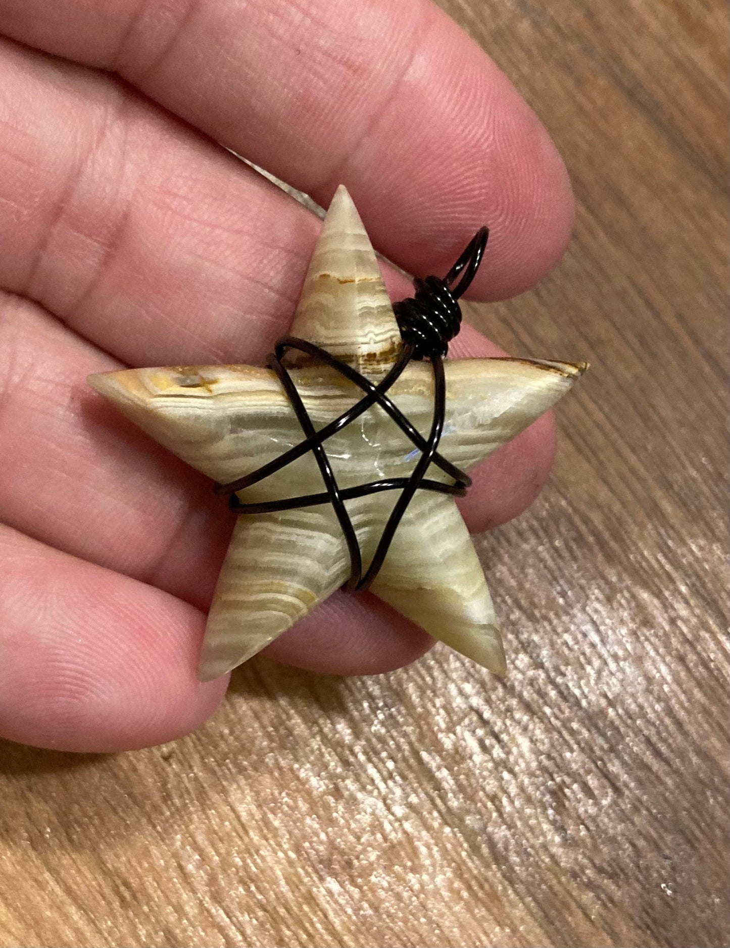 Onyx Star pendant