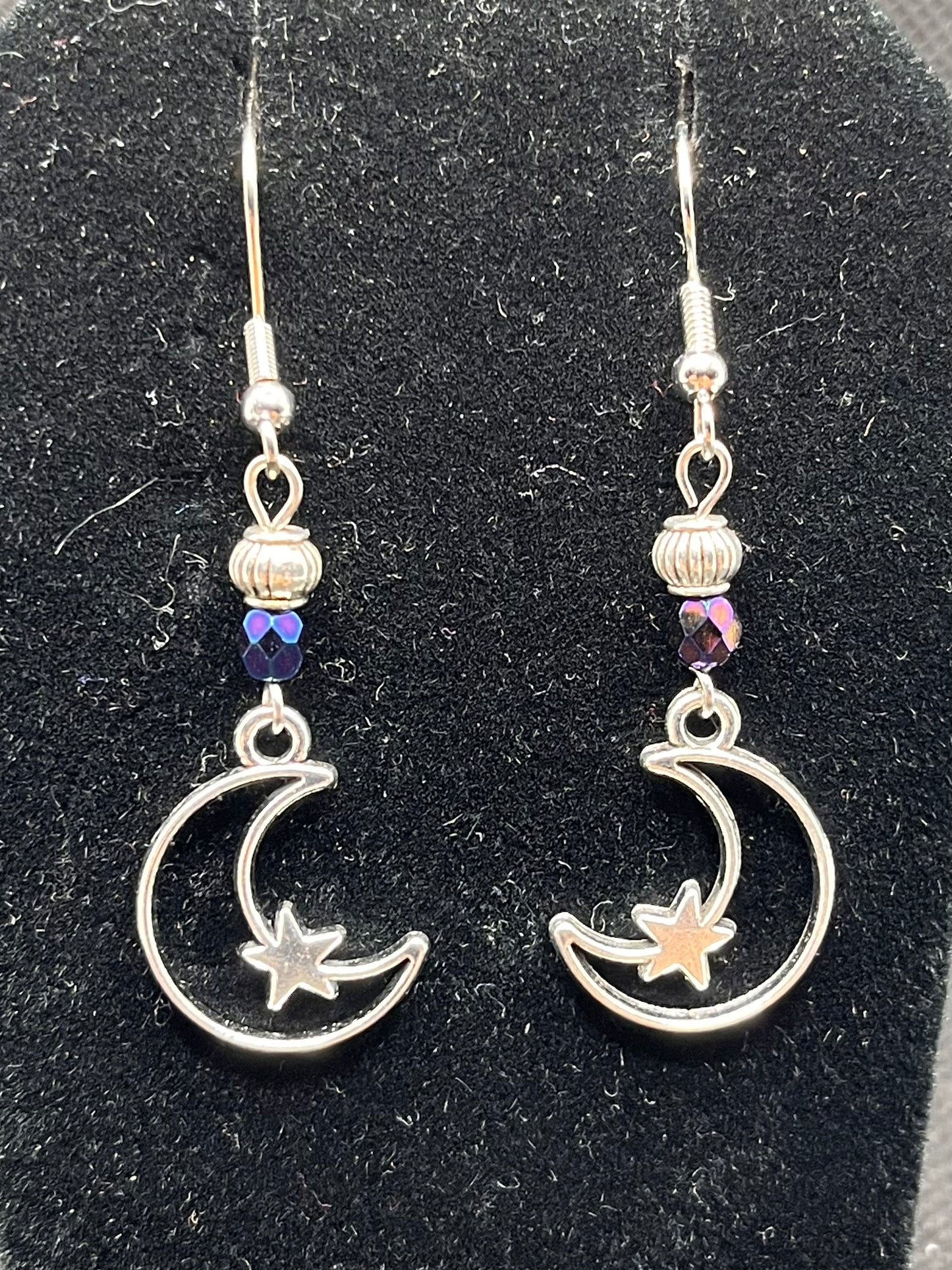 Moon earrings